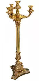 Bronze candlestick "Of All nations" for 4 candles