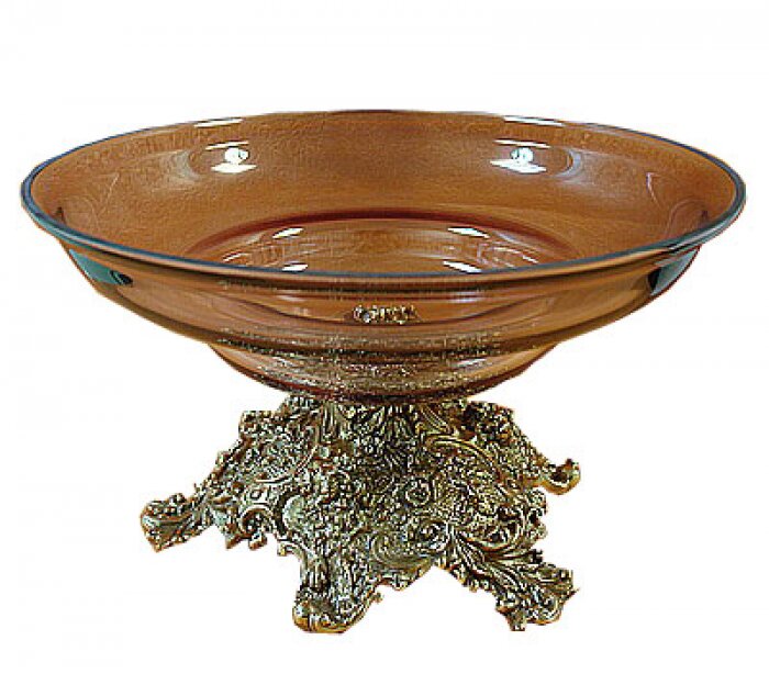 Fruit bowl "Crystal Lion"