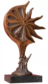 Часы настольные "Луна и солнце"