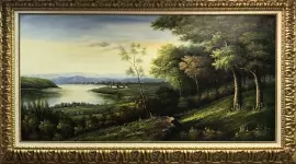 Картина маслом "Пейзаж"