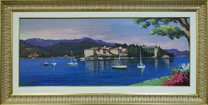 Oil painting by Iannicelli
