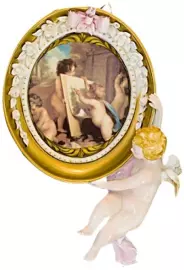 Медальон на стену "Ангел"