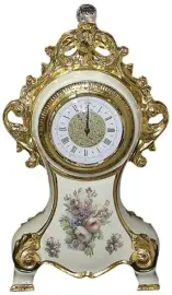 Часы "Роза" в стиле барокко