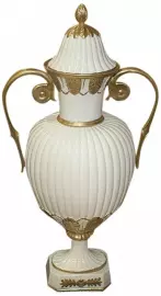 Амфора "Лебеди"с крышкой