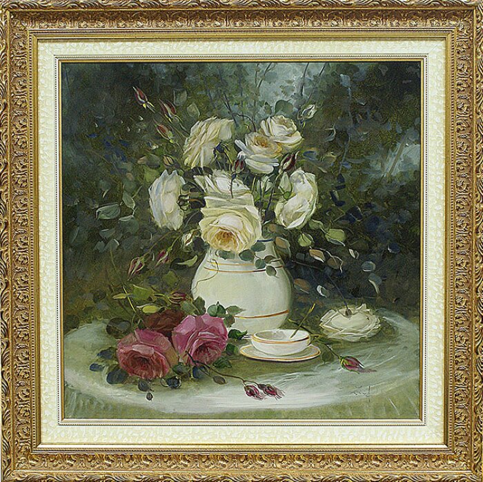The painting, by Zina