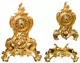 Watch and stand "Curls" 