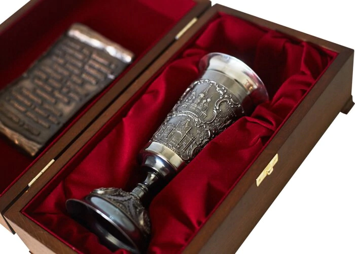 Gift wine glass "Moscow"