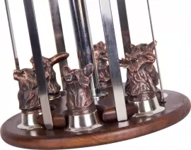 Набор для шашлыка "На охоте" на 6 персон