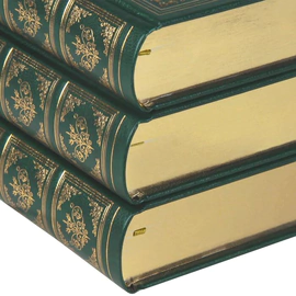 Книги подарочные "Луиза Сан-Феличе" А. Дюма, в 3-х томах