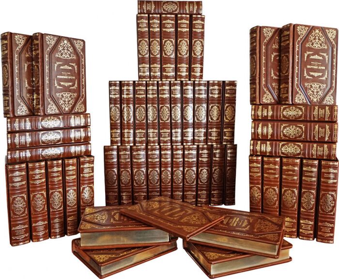 Gift books "Library of children's classics" by Robbat cognac (50 volumes)