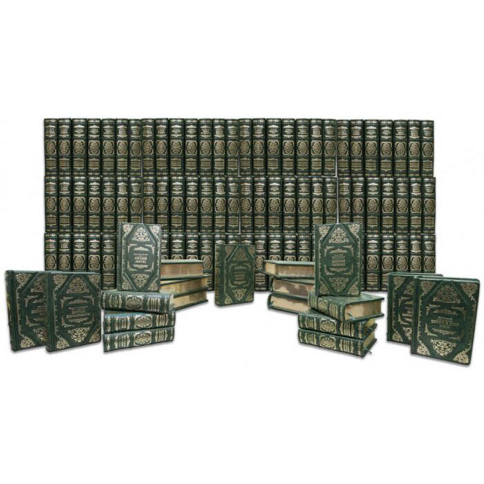Gift books "Library of World Literature" by Marma green (100 volumes)