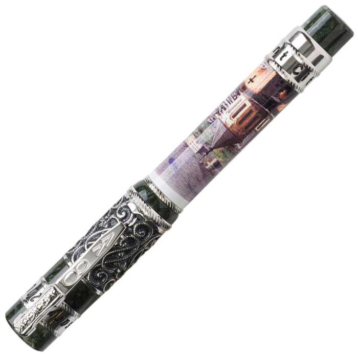Roller pen "Derbent 2000th anniversary silver (DERBENT 2000 SILVER)"