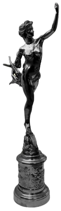 Sculpture "Fortune" (cast iron)