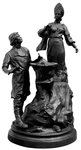 Sculpture "Mistress of the Copper mountain" (cast iron)