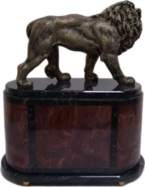 Mantel clock "Lion" (crenoid)