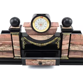 Настольный набор руководителя из яшмы и долерита "Статус. Орёл"