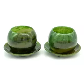 Чайный набор из нефрита "Чай вдвоём"