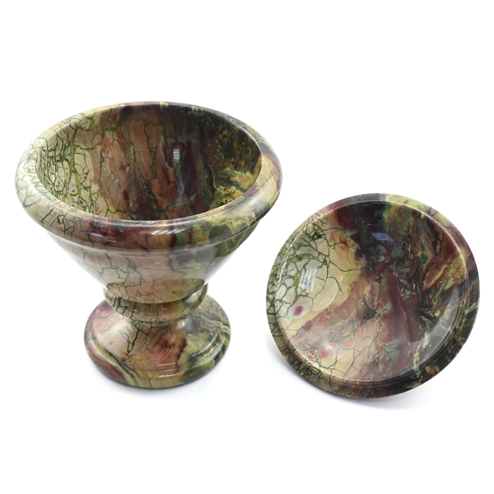 Jasper sugar bowl "Florit"
