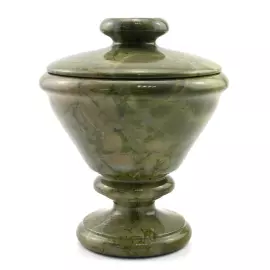 Сахарница из яшмы "Мирит"