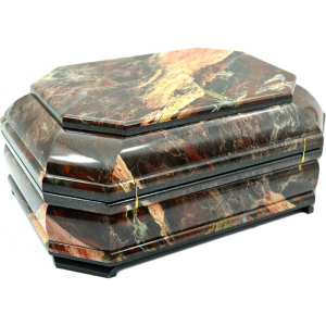 Premium Jasper casket