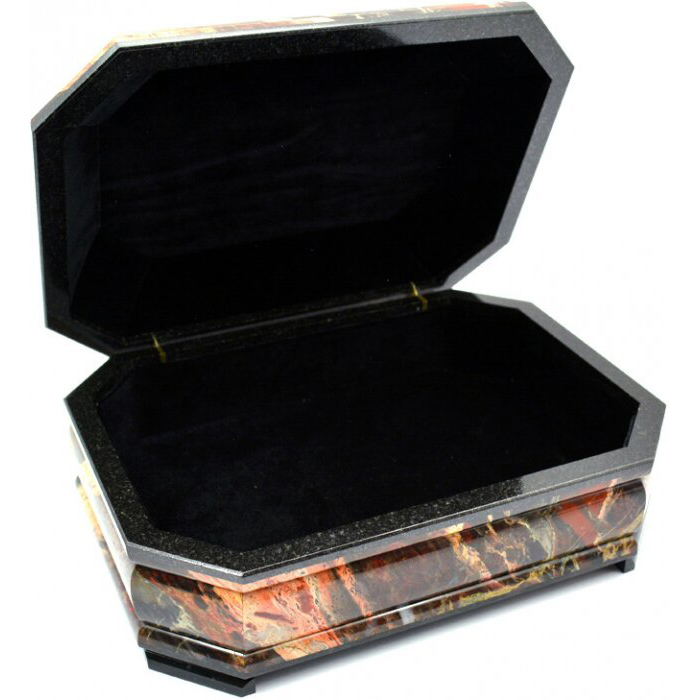 Premium Jasper casket