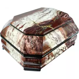 Ларец из яшмы "Люкс подарок"