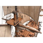 Exclusive mini bar "Dutch brig of the XVIII century" made of precious wood