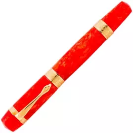 Ручка-роллер "Перла красная с золотом (PERLA RED GOLD)"