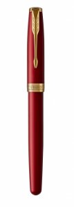 Перьевая ручка Parker Sonnet Red GT Intense, перо F в подарочной коробке