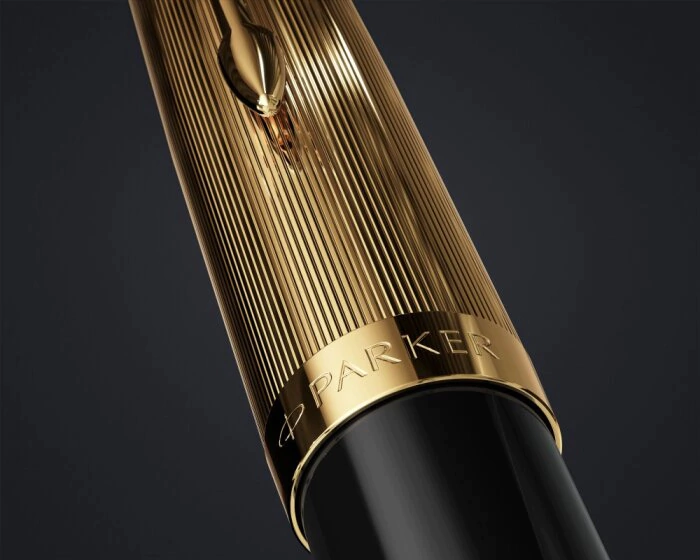 Parker 51 DELUXE BLACK GT Ballpoint pen, ink color black