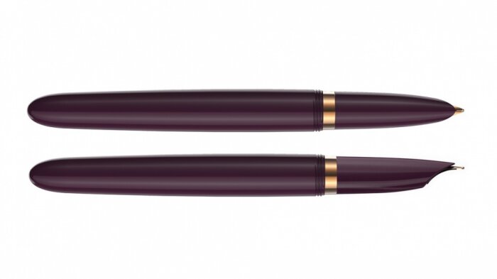 Перьевая ручка Parker 51 DELUXE PLUM GT, перо F