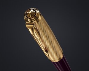 Перьевая ручка Parker 51 DELUXE PLUM GT, перо F