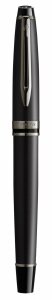 Перьевая ручка Waterman Expert Black F BLK в подарочной упаковке