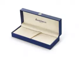 Перьевая ручка Waterman Expert Gold F BLK в подарочной упаковке