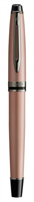 Перьевая ручка Waterman Expert Rose Gold F BLK в подарочной упаковке