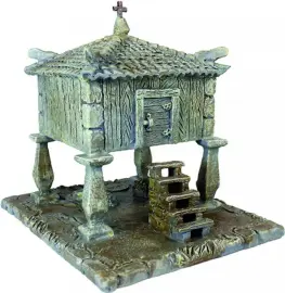 Скульптура "Астурийский амбар" (Asturian barn)