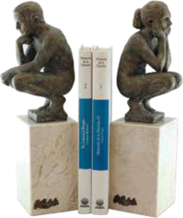Bookends "Boy and girl" (Set of bookends boy and girl)