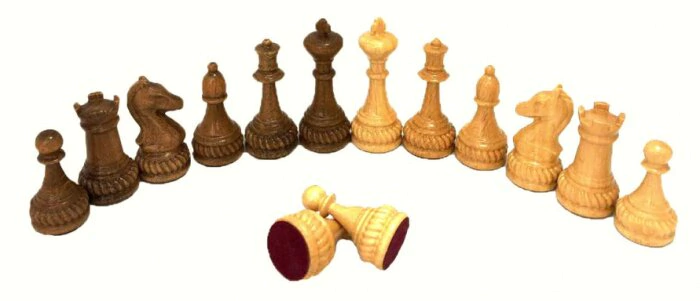 Fischer-1 chess pieces, Armenian