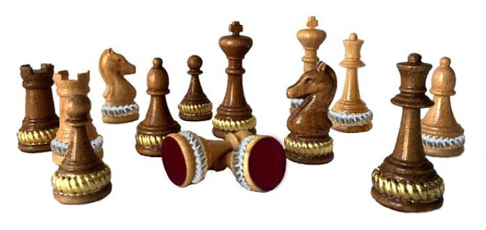 Fischer-2 chess pieces, Armenian