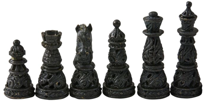Chess pieces "Princely" small 806, Haleyan