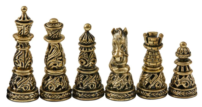 Chess pieces "Princely" small 806, Haleyan