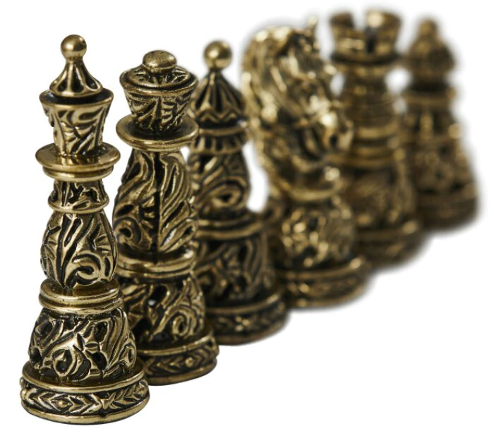 Chess pieces "Princely" small 806, Haleyan