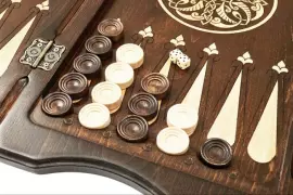 Резные нарды из бука "Византия 5"