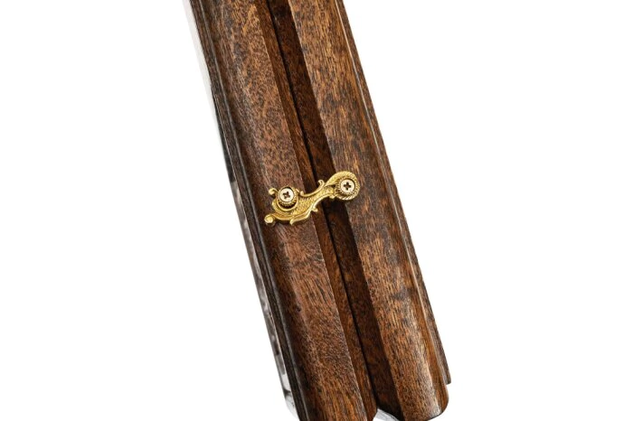 Carved backgammon from beech "Coat of Arms of the Russian Federation 2"