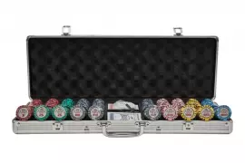 Набор для покера Black Crown на 500 фишек