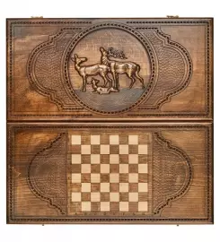 Нарды резные "Олень"