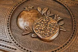 Нарды резные "Гранат"