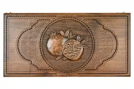 Нарды резные "Гранат"