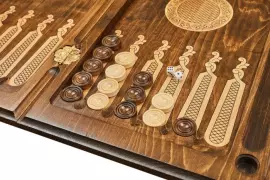 Нарды резные "Гранат"