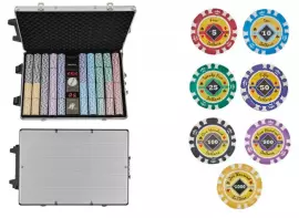 Набор для покера Crown на 1000 фишек